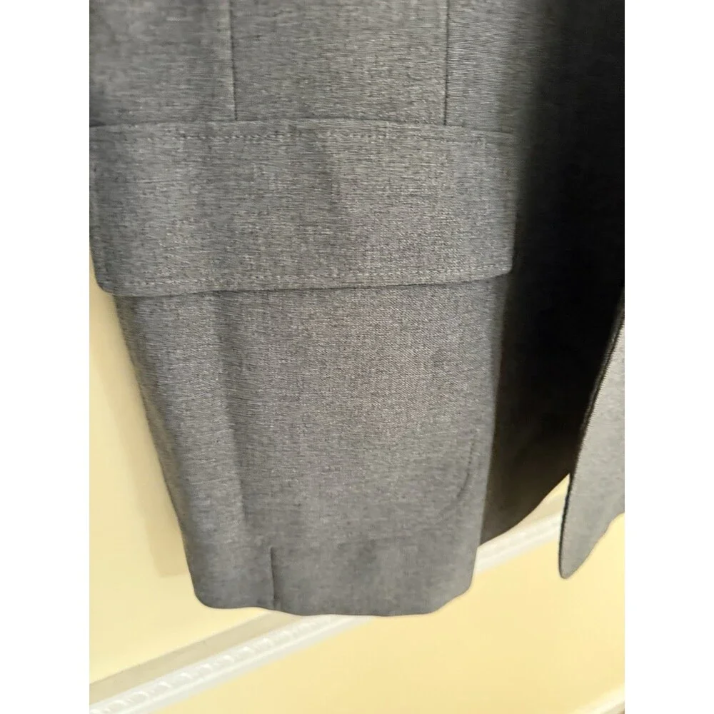 Edgeworth Suit Jacket Two Button Single Breasted Closure Men Size 50L